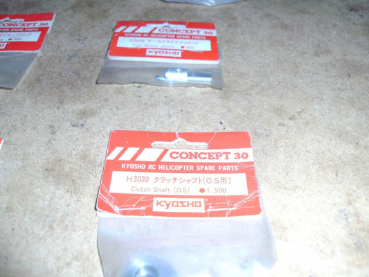 KYOSHO CONCEPT CLUTCH SHAFT H3030  BNIB