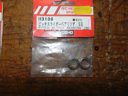 KYOSHO NEXUS PITCH SLIDER BEARINGS H3106  BNIB