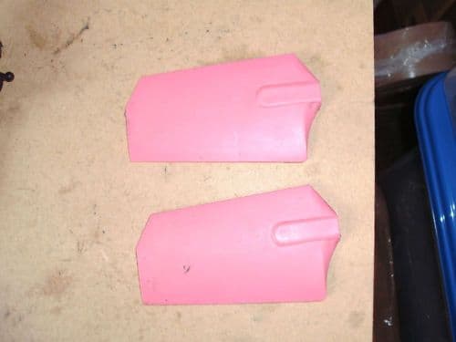 LIGHTWEIGHT FLYBAR PADDLES SUIT 3mm SHAFT PINK!!
