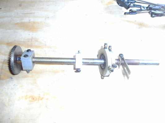 MFA SPORT 500 MAIN ROTOR SHAFT ASSEMBLY WITH METAL MAIN GEAR