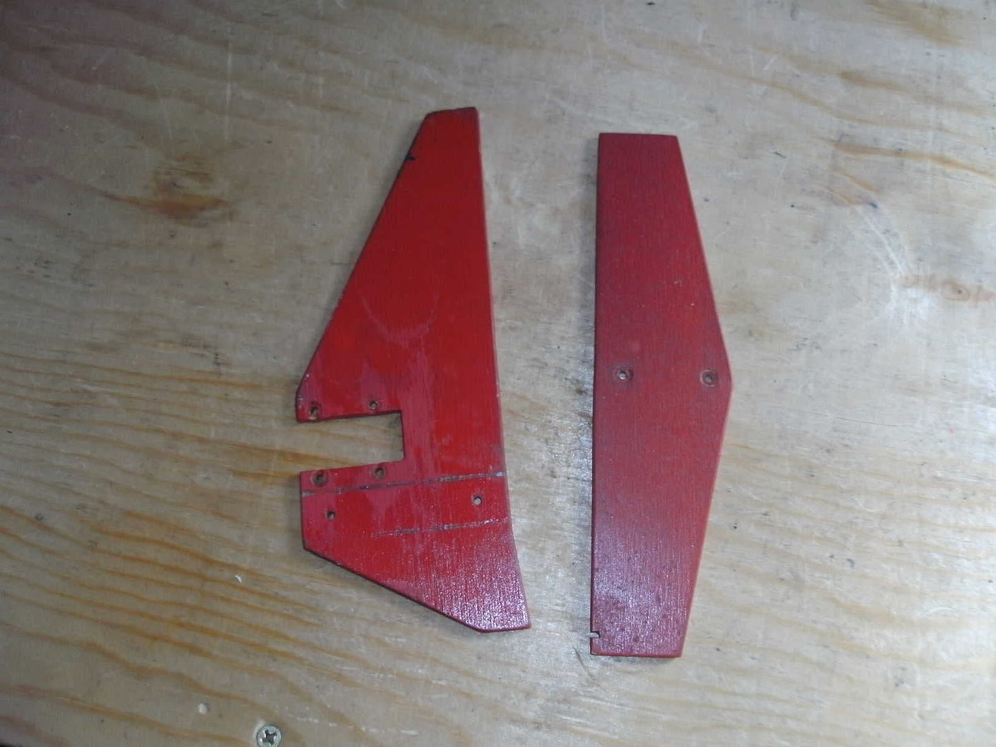 MFA SPORT 500 TAIL FIN SET RED
