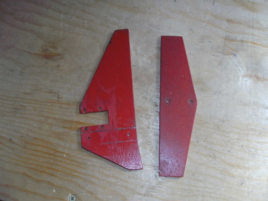 MFA SPORT 500 TAIL FIN SET RED