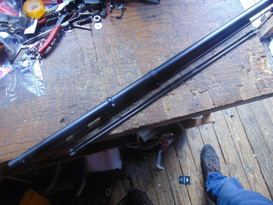 MIKADO LOGO 600 760 mm TAIL BOOM C/W PITCH ROD & SUPPORTS