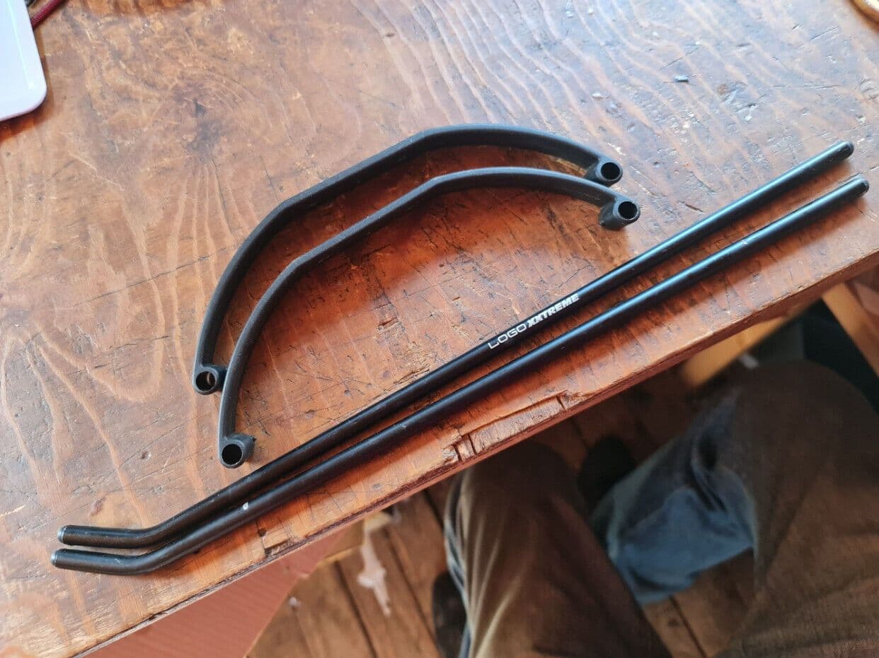 MIKADO LOGO 800 XXTREME LANDING STRUTS & SKIDS