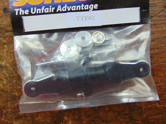 MINI TITAN E325 V2  SONIX CNC ALLOY MAIN BLADE GRIPS, BEARINGS & F/SPINDLE  BNIB