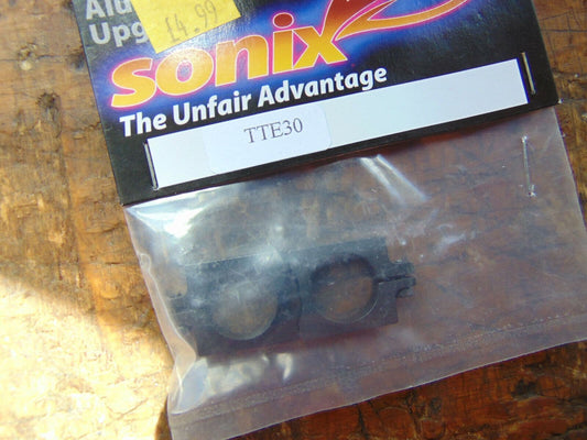 MINI TITAN E325 V2 SONIX CNC ALLOY TAIL BOOM MOUNTINGS TTE30  BNIB