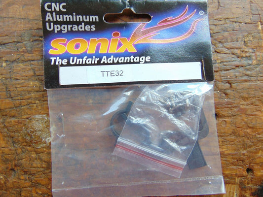 MINI TITAN E325 V2  SONIX CNC ALLOY TAIL SERVO MOUNTINGS TTE 32