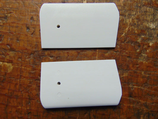 MINI TITAN E325 WHITE FLYBAR PADDLES