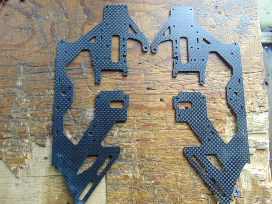 MINI TITAN E360 CARBON FIBRE MAIN FRAME SIDES