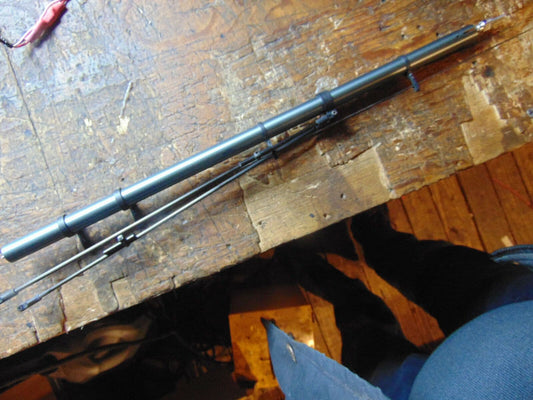 MINI TITAN  E360 TAIL BOOM ASSEMBLY C/W TORQUE DRIVE, PITCH ROD & SUPPORTS ETC