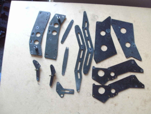 MORLEY F1 CARBON 60 FUSELAGE SECTIONS (CARBON FIBRE)