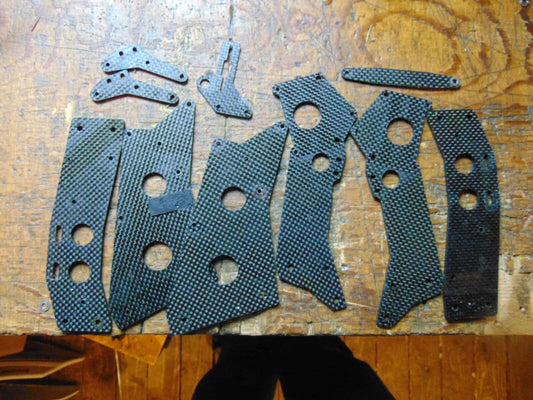 MORLEY F1 CARBON 60 MAIN FRAME SECTIONS