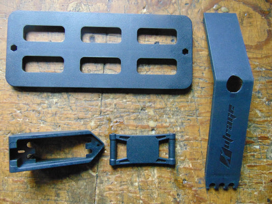 OUTRAGE FUSION 50 PLASTIC MAIN FRAME SECTIONS UNUSED