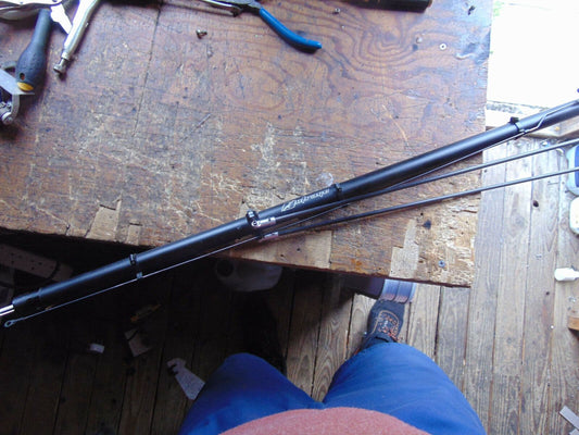 OUTRAGE FUSION 50 TAIL BOOM ASSEMBLY C/W TORQUE DRIVE PITCH ROD & SUPPORTS ETC