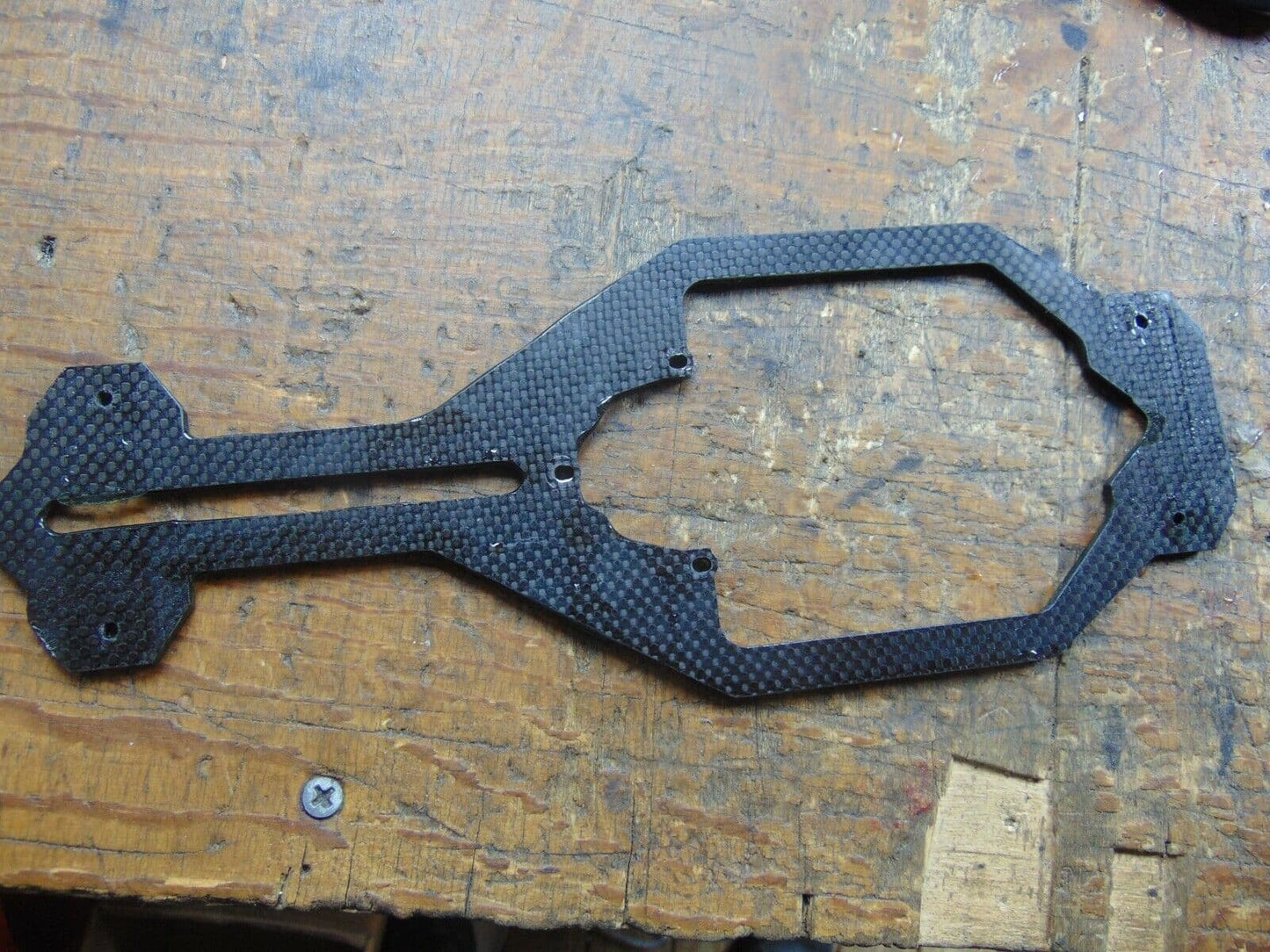 OUTRAGE VELOCITY 50 CARBON FIBRE LOWER FRAME BRACE DOUBLE THICKNESS