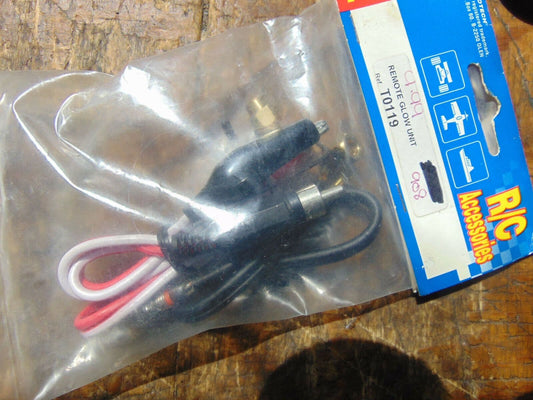 R/C ACCESSORIES REMOTE GLOW LEAD KIT  BNIB