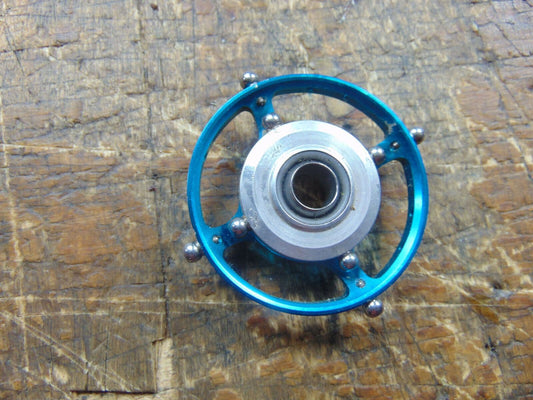 RAPTOR 30/50 BLUE / SILVER ALLOY SWASHPLATE SUIT CCPM OR NORMAL ETC