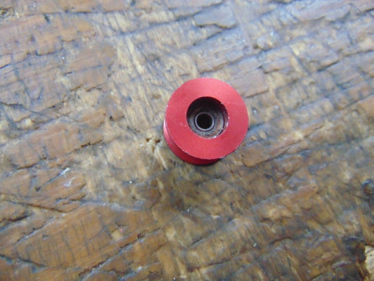 RAPTOR 30 / 50 RED ALLOY TAIL GEARBOX BELT IDLER WHEEL