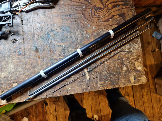 RAPTOR 30 TAIL BOOM C/W SUPPORTS, FRONT & REAR PITCH RODS