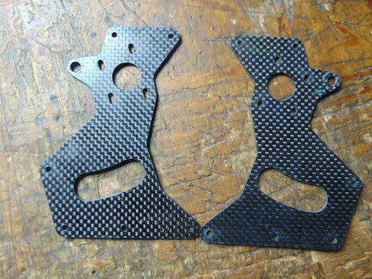 RAPTOR 60 / 90 CARBON FIBRE UPPER FRAME SECTIONS