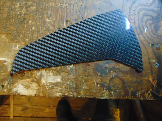 RAPTOR 60/90 SOLID CARBON FIBRE VERTICAL TAIL FIN