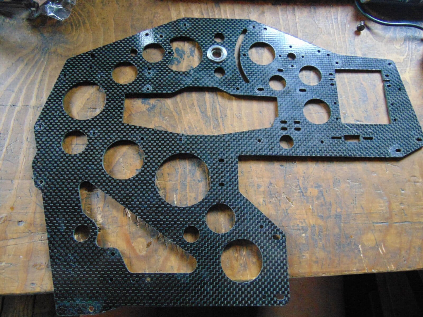 RAPTOR 90 G4 CARBON FIBRE MAIN FRAME SECTIONS