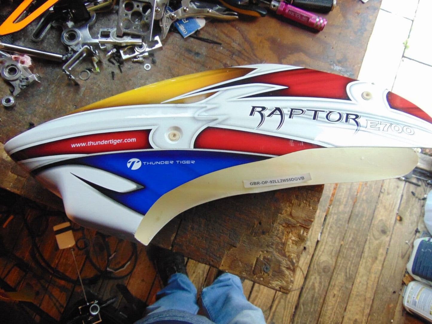 RAPTOR E700 GLASS FIBRE CANOPY BETTER THAN MOST