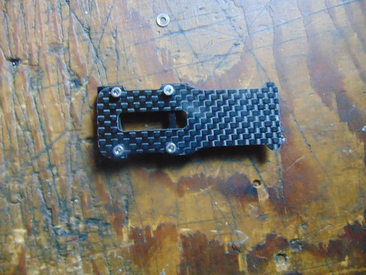 RAVE 450 CARBON FIBRE BATTERY TRAY