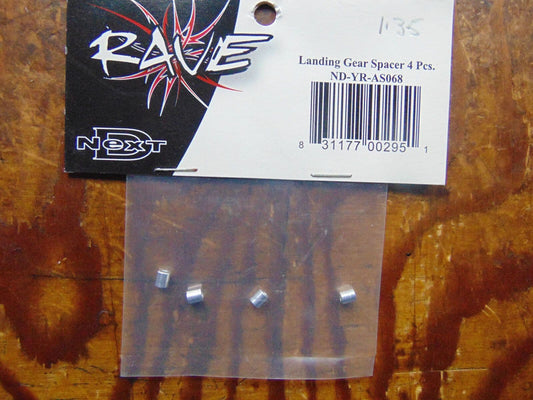 RAVE 450 LANDING GEAR SPACERS ND-YR-AS068  BNIB