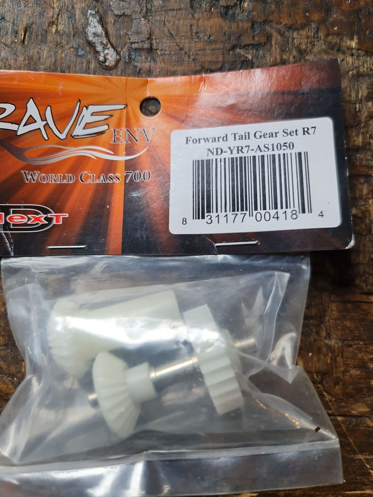RAVE 90 FORWARD TAIL GEAR SET ND-YR7-AS1050 BNIB – RCHeliTrader