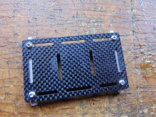 RAVE BALLISTIC 700E CARBON FIBRE RADIO MOUNTING TRAY