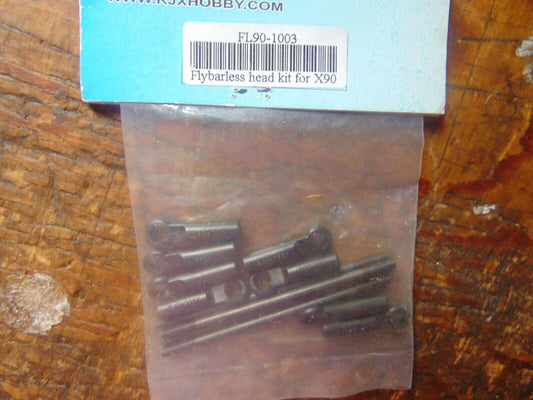 RJX FL90-1003 FLYBARLESS LINKAGE KIT FOR X90  BNIB