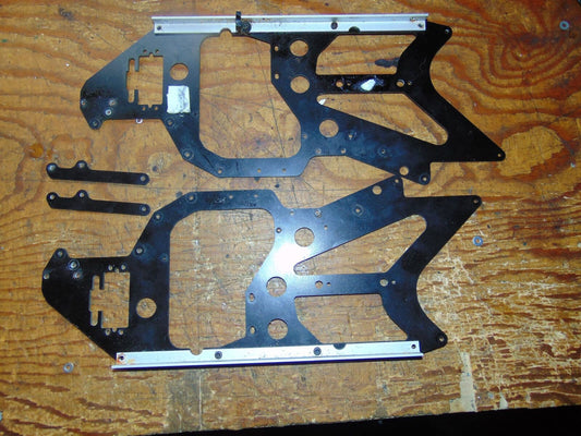 RJX HURRICANE 50 LOWER MAIN FRAME SECTIONS