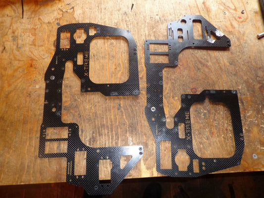 RJX X-TREME 50 G10 MAIN FRAME SIDES