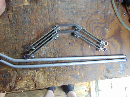 RJX XTREME 50 LANDING STRUTS & SKIDS
