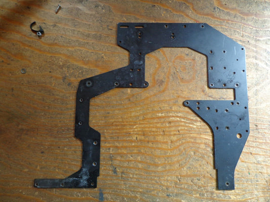 ROBBE FUTURA ALLOY MAIN FRAME SIDES LH & RH PAIR