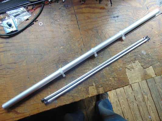 SCEADU TAIL BOOM C/W PITCH CONTROL ROD & SUPPORTS