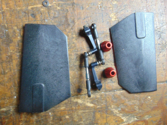 SRIMOK 90N FLYBAR CONTROL ARMS & PADDLES