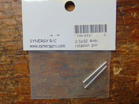 SYNERGY N9 2.5x32 ANTI-ROTATION PINS 106-925  BNIB