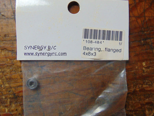 SYNERGY N9 FLANGED BEARING 4 x 8 x 3 108-484  BNIB
