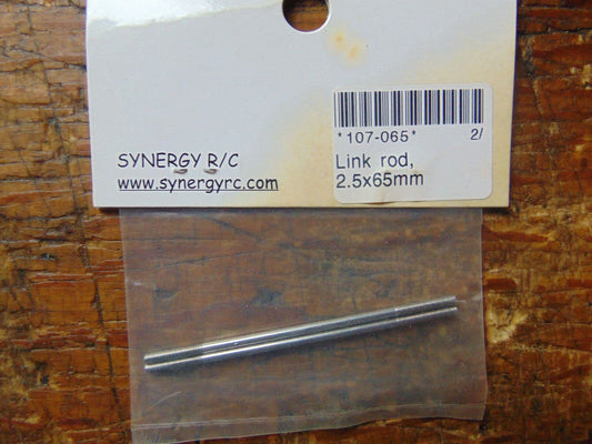 SYNERGY N9 LINK ROD 2.5x65 mm 107-065  BNIB