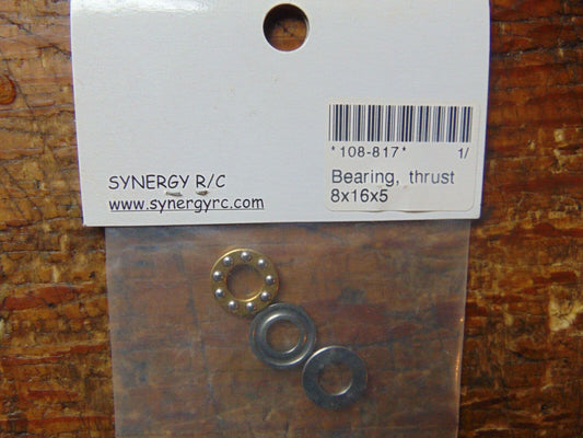 SYNERGY N9 MAIN GRIP THRUST BEARING 8 x 16 x 5 108-817  BNIB