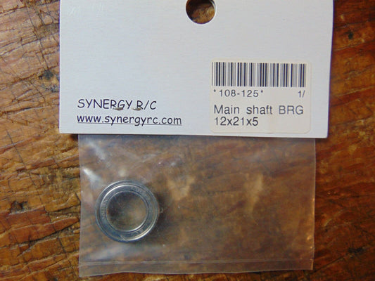 SYNERGY N9 MAIN SHAFT BEARING 12x21x5 108-125  BNIB