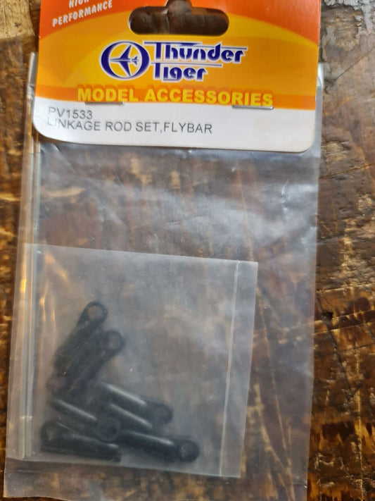 THUNDER TIGER RAPTOR G4 90 LINKAGE ROD SET FLYBAR PV1533  BNIB