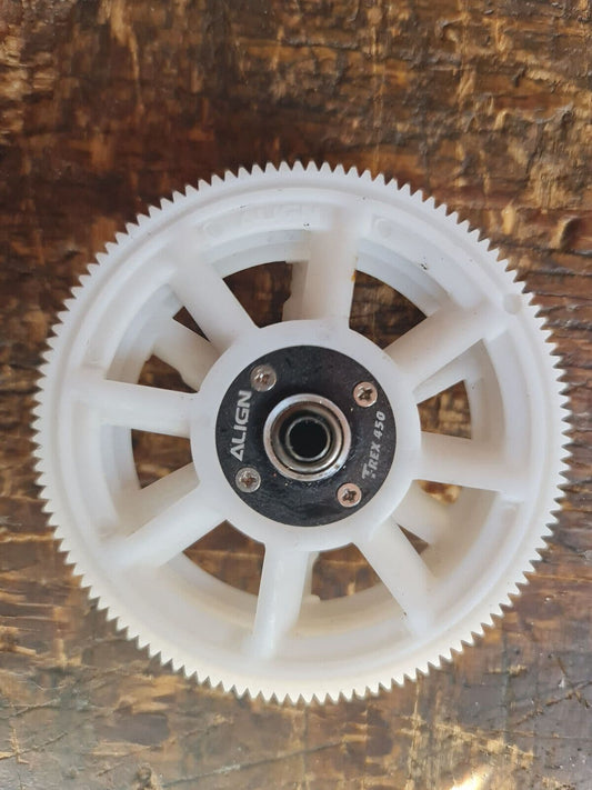 TREX 450 PRO SLANT CUT MIN GEAR & TAIL GEAR C/W ONE-WAY BEARING
