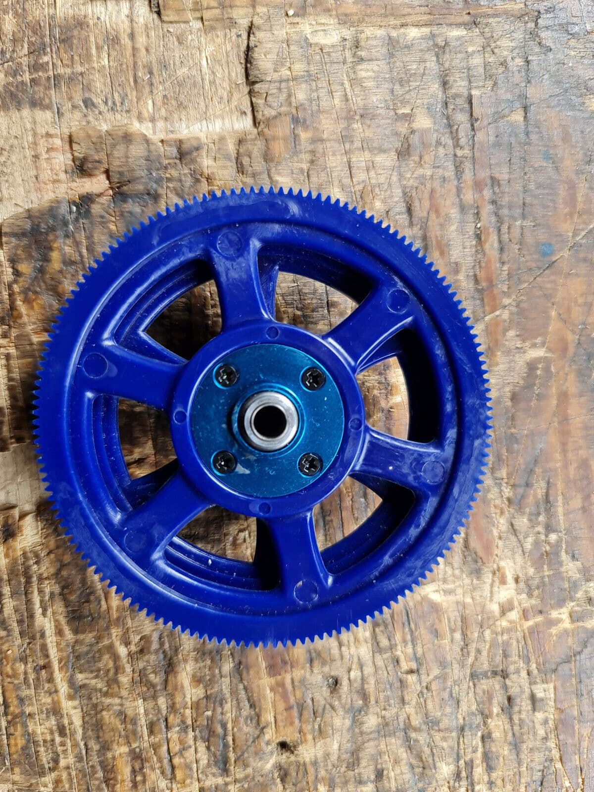 TREX 450 PRO V2 BLUE MAIN & TAIL DRIVE GEARS C/W ONE-WAY BEARING
