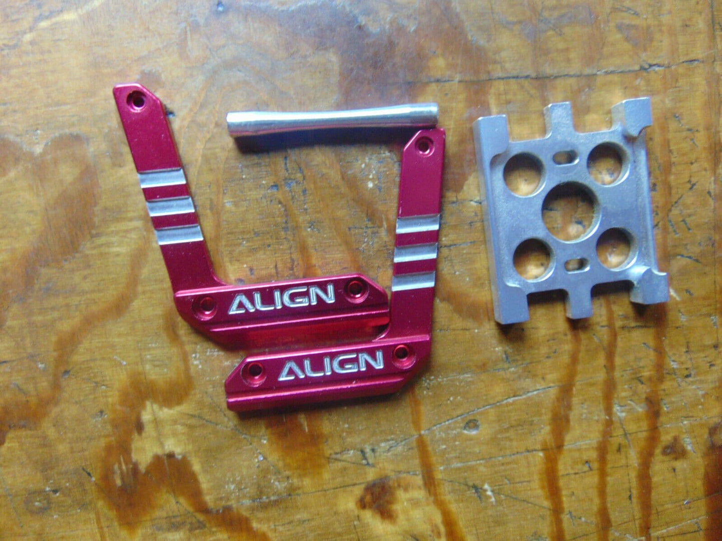 TREX 500X MOTOR MOUNTING & FRAME REINFORCEMENTS ETC