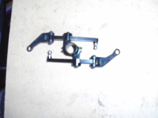 TREX 600 BLACK ALLOY WASHOUT ASSEMBLY WITH ALLOY ARMS