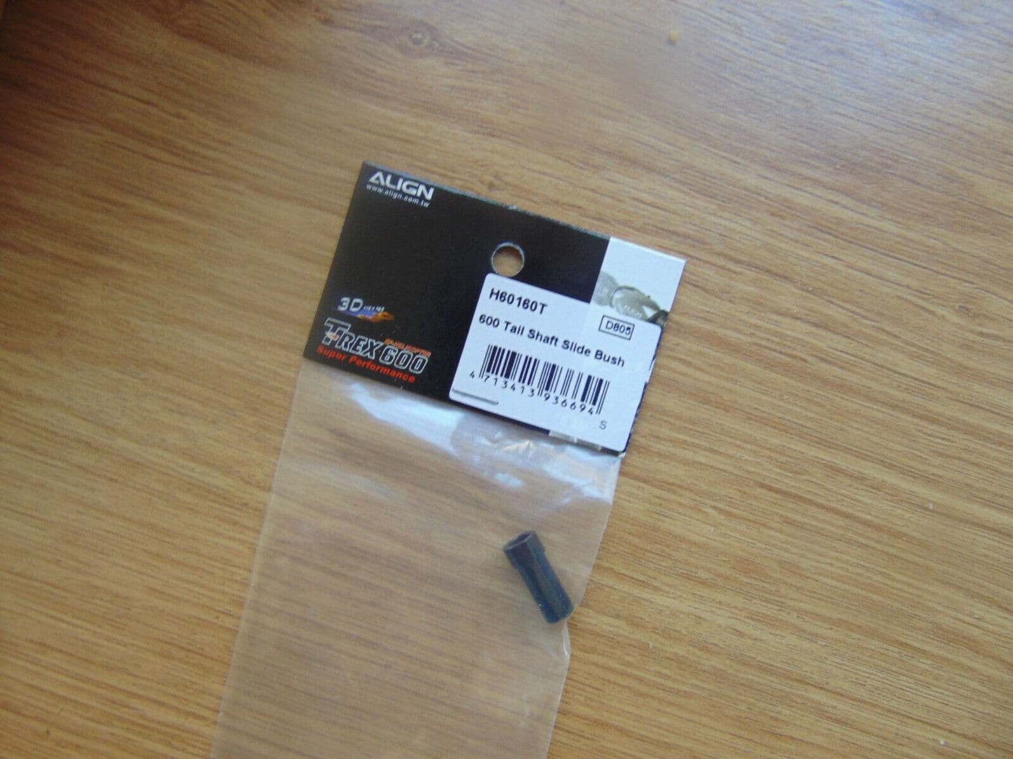 TREX 600 TAIL SHAFT SLIDER BUSH H60160T   BNIB