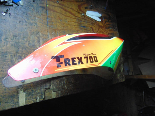 TREX 700 N GLASS FIBRE CANOPY